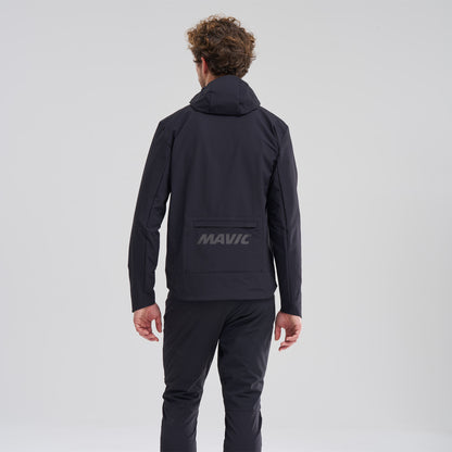Chaqueta MAVIC DEEMAX THERMO WIND HOODIE Negro