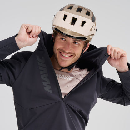 Chaqueta MAVIC DEEMAX THERMO WIND HOODIE Negro