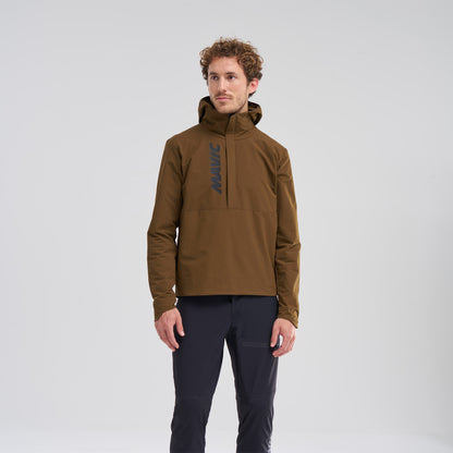 Chaqueta MAVIC DEEMAX THERMO WIND HOODIE Marrón