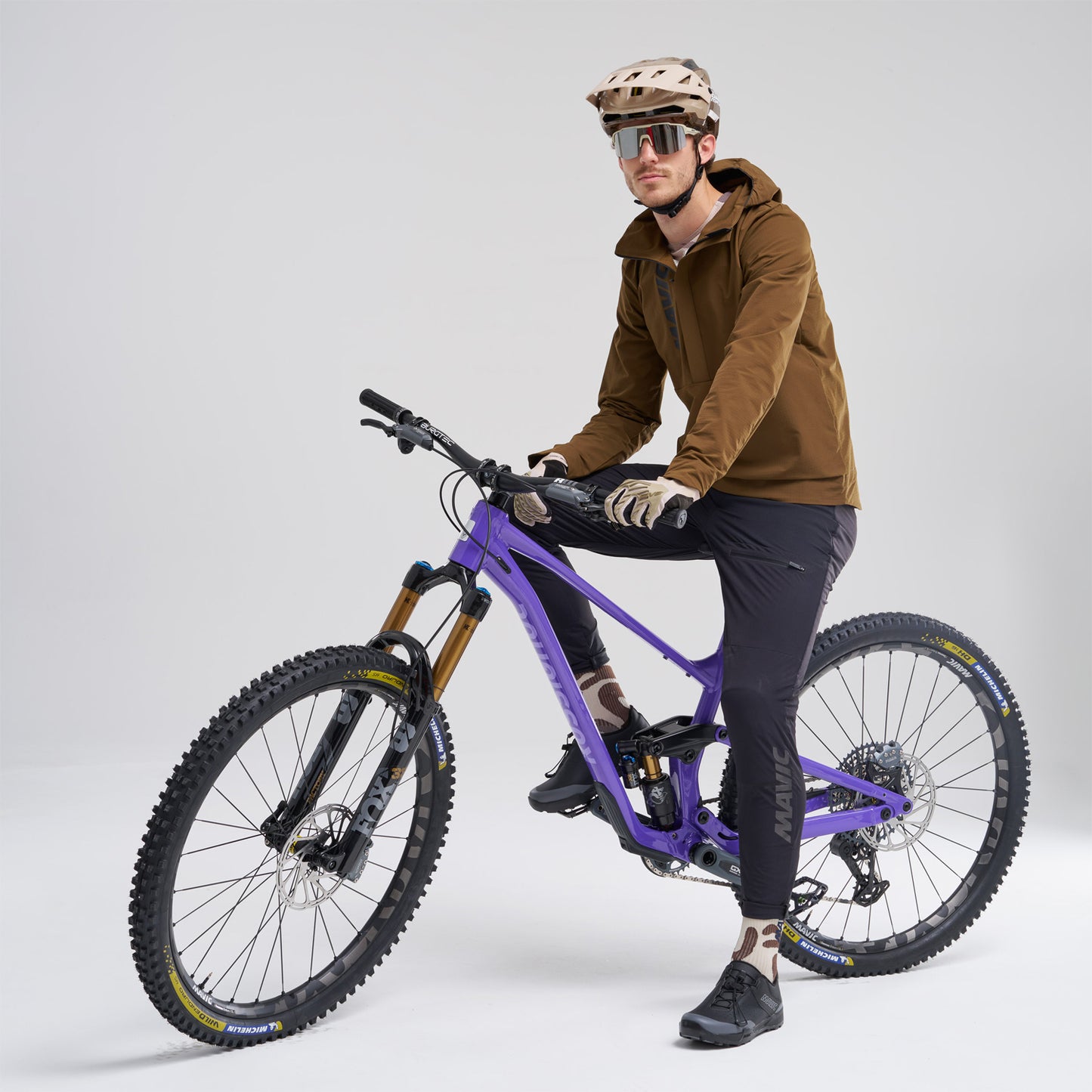 MAVIC DEEMAX THERMO WIND HOODIE Chaqueta Marrón