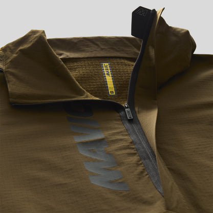 Chaqueta MAVIC DEEMAX THERMO WIND HOODIE Marrón