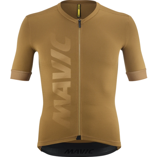 MAVIC AKSIUM Maillot de manga corta Marrón