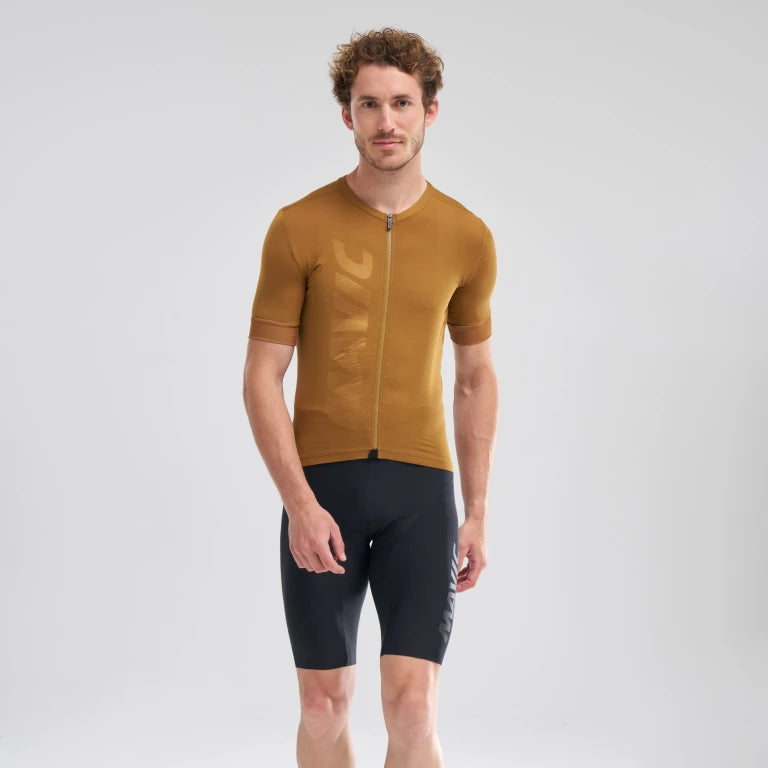 MAVIC AKSIUM Maillot de manga corta Marrón