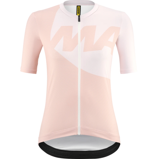 Maillot de manga corta MAVIC ICON GRAPHIC rosa de mujer