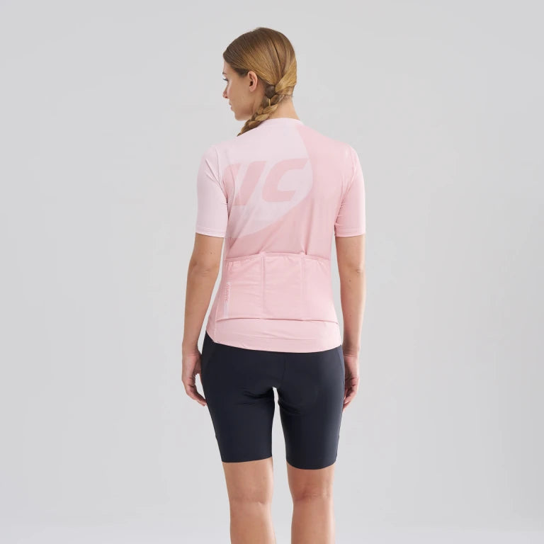 Maillot de manga corta MAVIC ICON GRAPHIC rosa de mujer