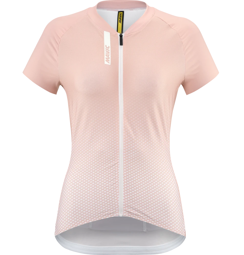 MAVIC AKSIUM Maillot de manga corta para mujer Rosa