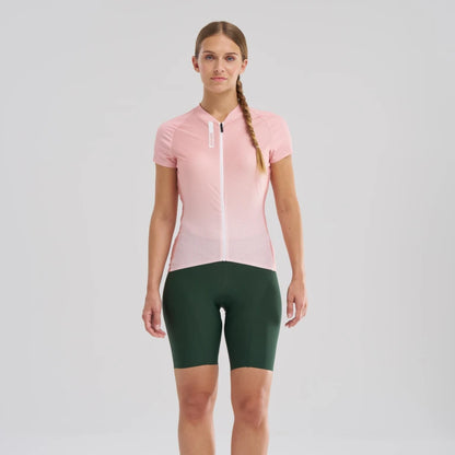 Maillot MAVIC AKSIUM Mangas Cortas Mujer Rosa