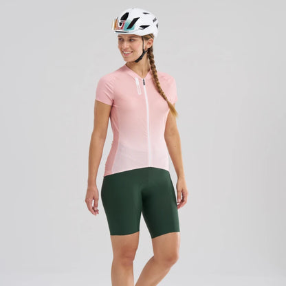 Maillot MAVIC AKSIUM Mangas Cortas Mujer Rosa