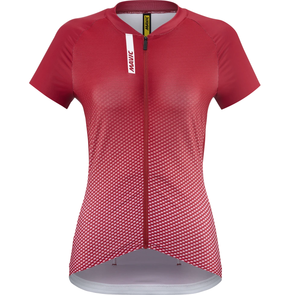 Maillot de manga corta para mujer MAVIC AKSIUM Rojo