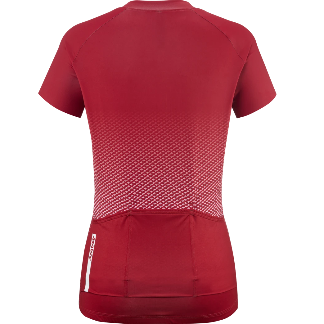 Maillot de manga corta para mujer MAVIC AKSIUM Rojo