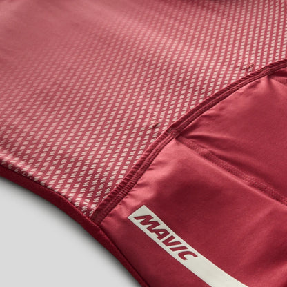 Maillot MAVIC AKSIUM Mangas Cortas Mujer Rojo