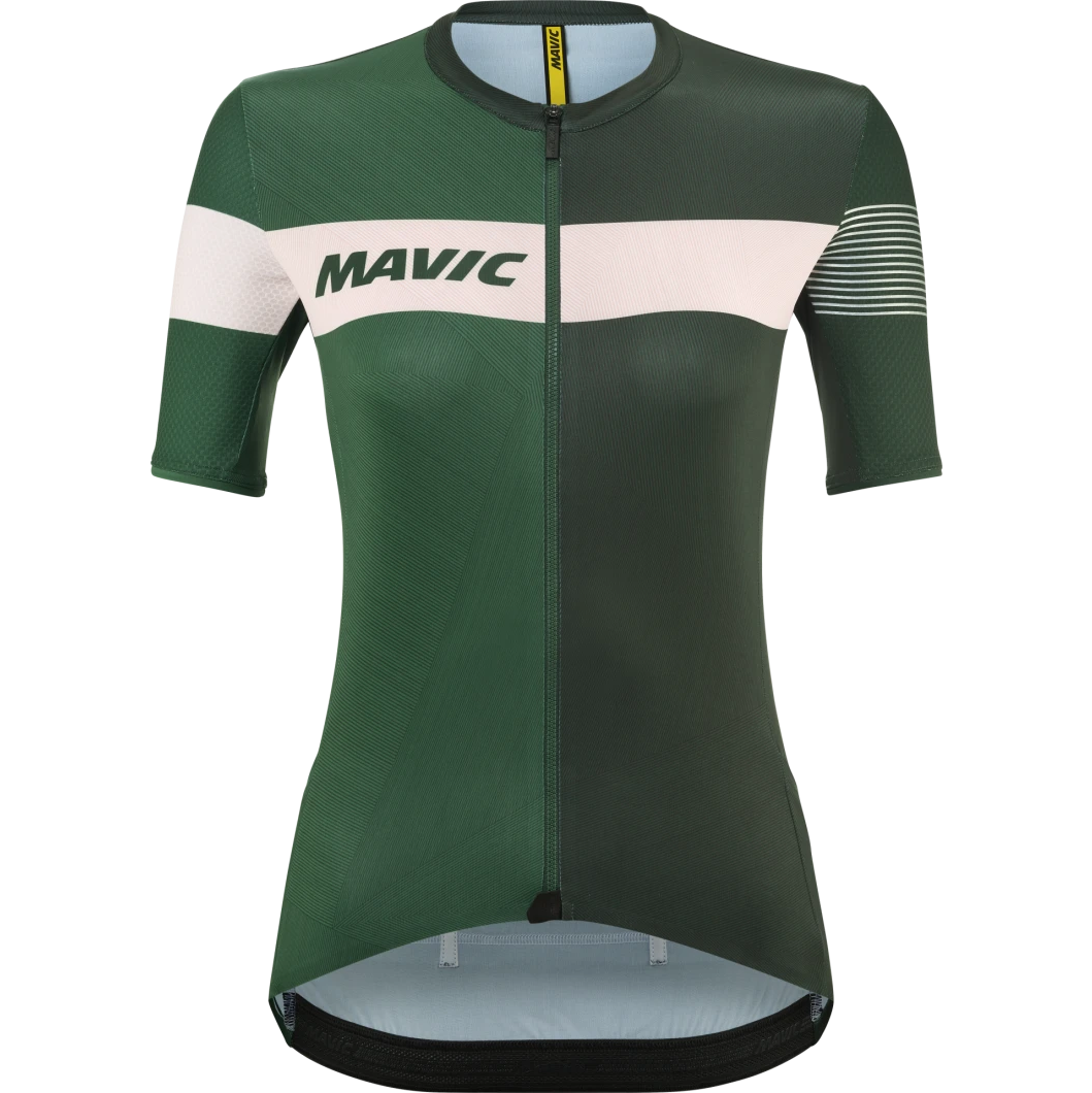 Maillot Mujer MAVIC KSYRIUM PRO Manga Corta Caqui