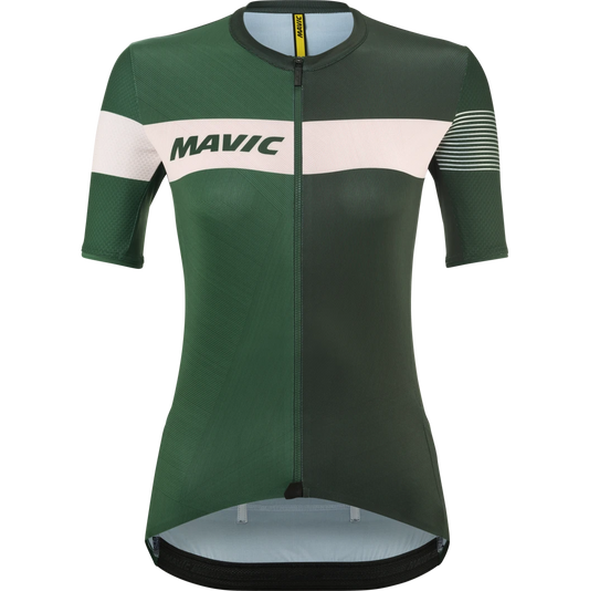 Maillot Mujer MAVIC KSYRIUM PRO Manga Corta Caqui