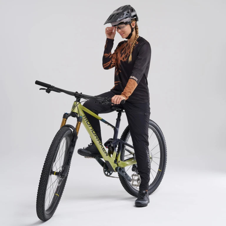 Maillot de manga larga para mujer MAVIC DEEMAX ENDURO Negro