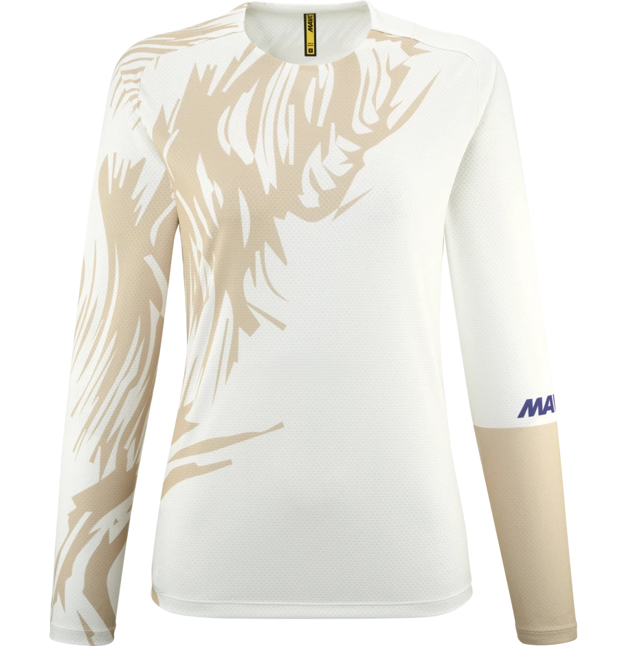 Maillot Mujer MAVIC DEEMAX ENDURO Manga Larga Blanco