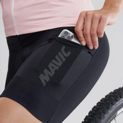 Culote Corto MAVIC CROSSTRAIL CARGO Mujer Negro
