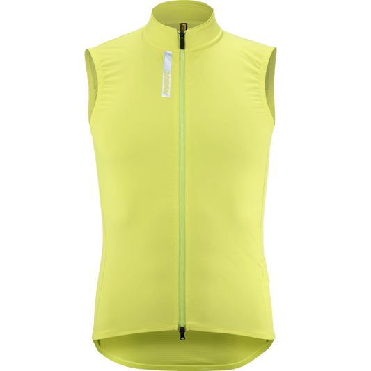 MAVIC AKSIUM WIND Chaqueta sin mangas Amarillo