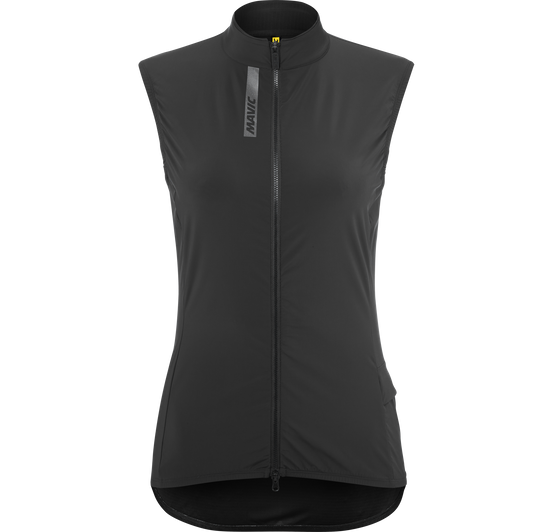Chaqueta sin mangas para mujer MAVIC AKSIUM WIND Negro
