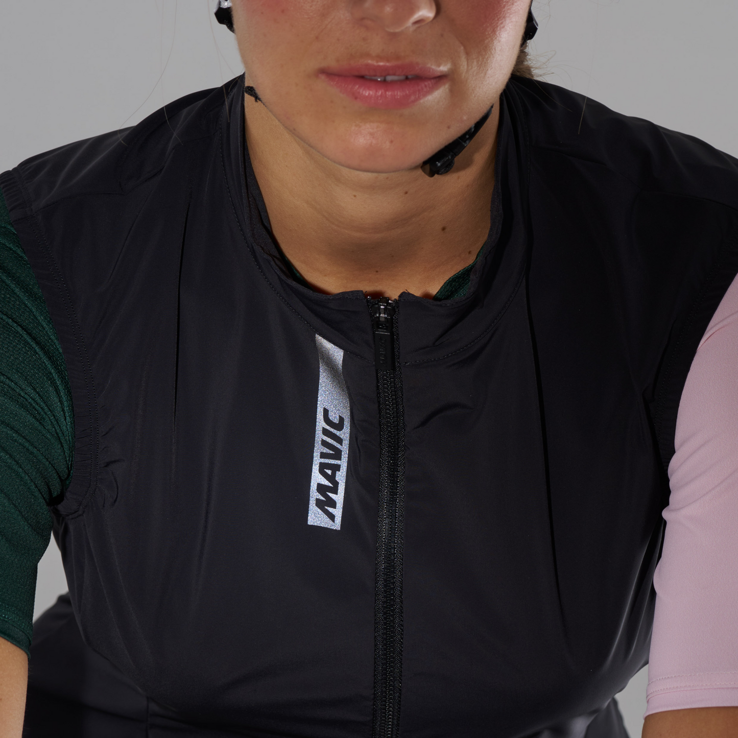 Chaqueta sin mangas para mujer MAVIC AKSIUM WIND Negro