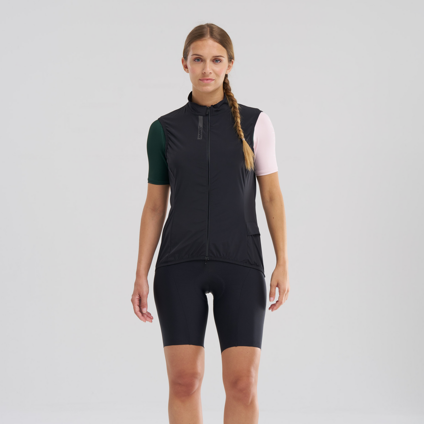 Chaqueta sin mangas para mujer MAVIC AKSIUM WIND Negro