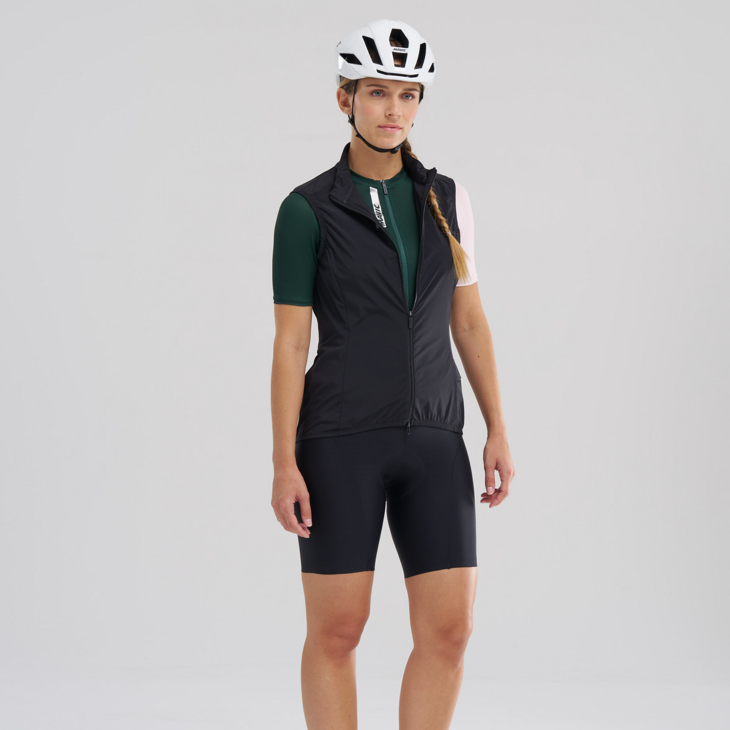 Chaqueta sin mangas para mujer MAVIC AKSIUM WIND Negro