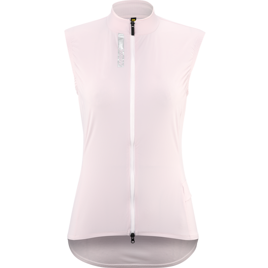 Chaqueta sin mangas MAVIC AKSIUM WIND rosa de mujer