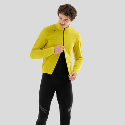 Chaqueta MAVIC COSMIC H2O amarilla - vista 2