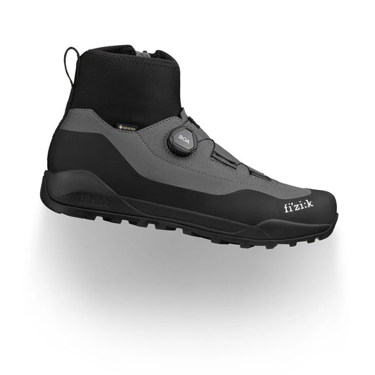 Zapatillas de BTT FIZIK HIVER TERRA NANUQ GTX FLAT Negro/Gris