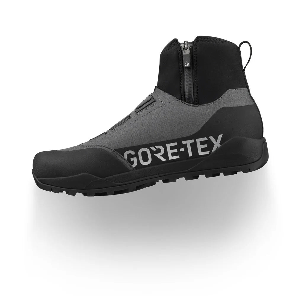 Zapatillas de BTT FIZIK HIVER TERRA NANUQ GTX FLAT Negro/Gris