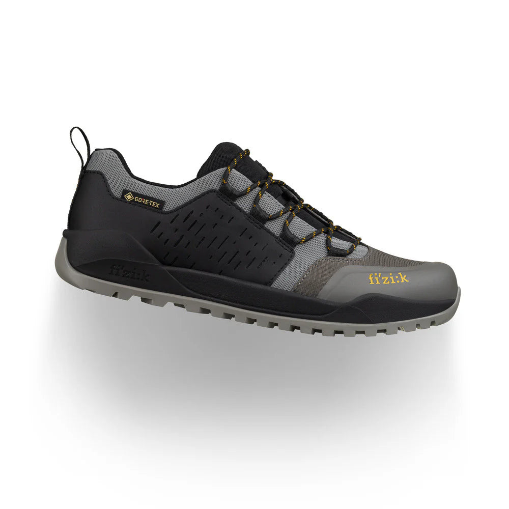Zapatillas de BTT FIZIK TERRA ERGOLACE GTX FLAT Gris/Negro