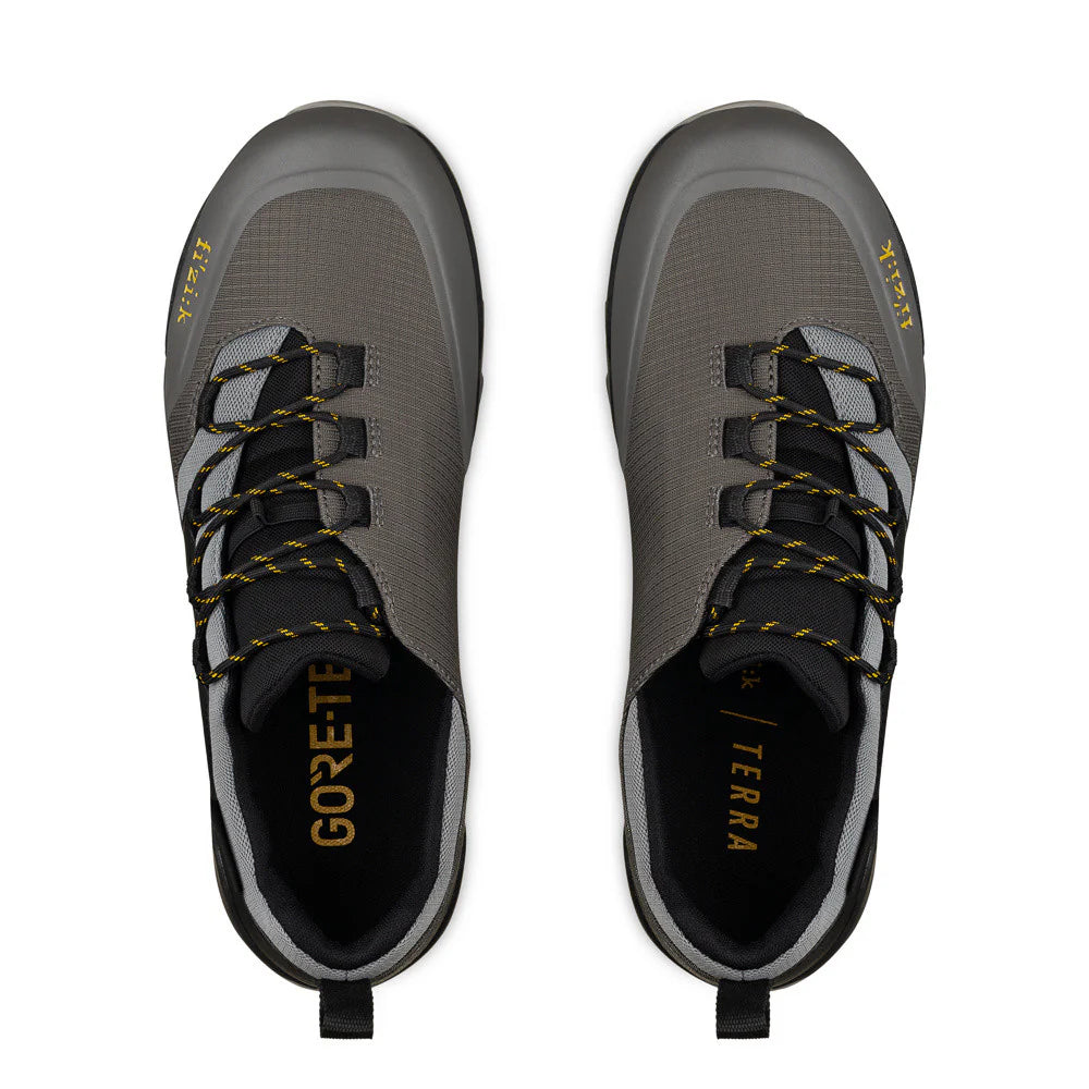 Zapatillas de BTT FIZIK TERRA ERGOLACE GTX FLAT Gris/Negro