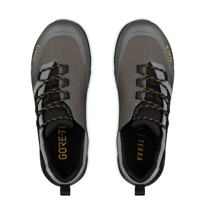 Zapatillas MTB FIZIK TERRA ERGOLACE GTX FLAT Negro/Gris