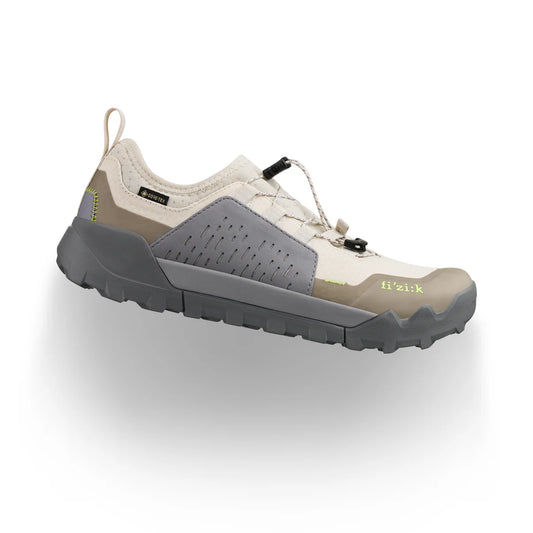Zapatillas de BTT FIZIK ERGOLACE 2 GTX FLAT Beige/Gris
