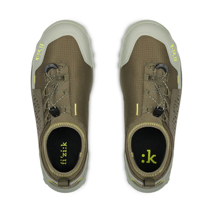 Zapatilla MTB FIZIK ERGOLACE 2 FLAT Bronce/Verde