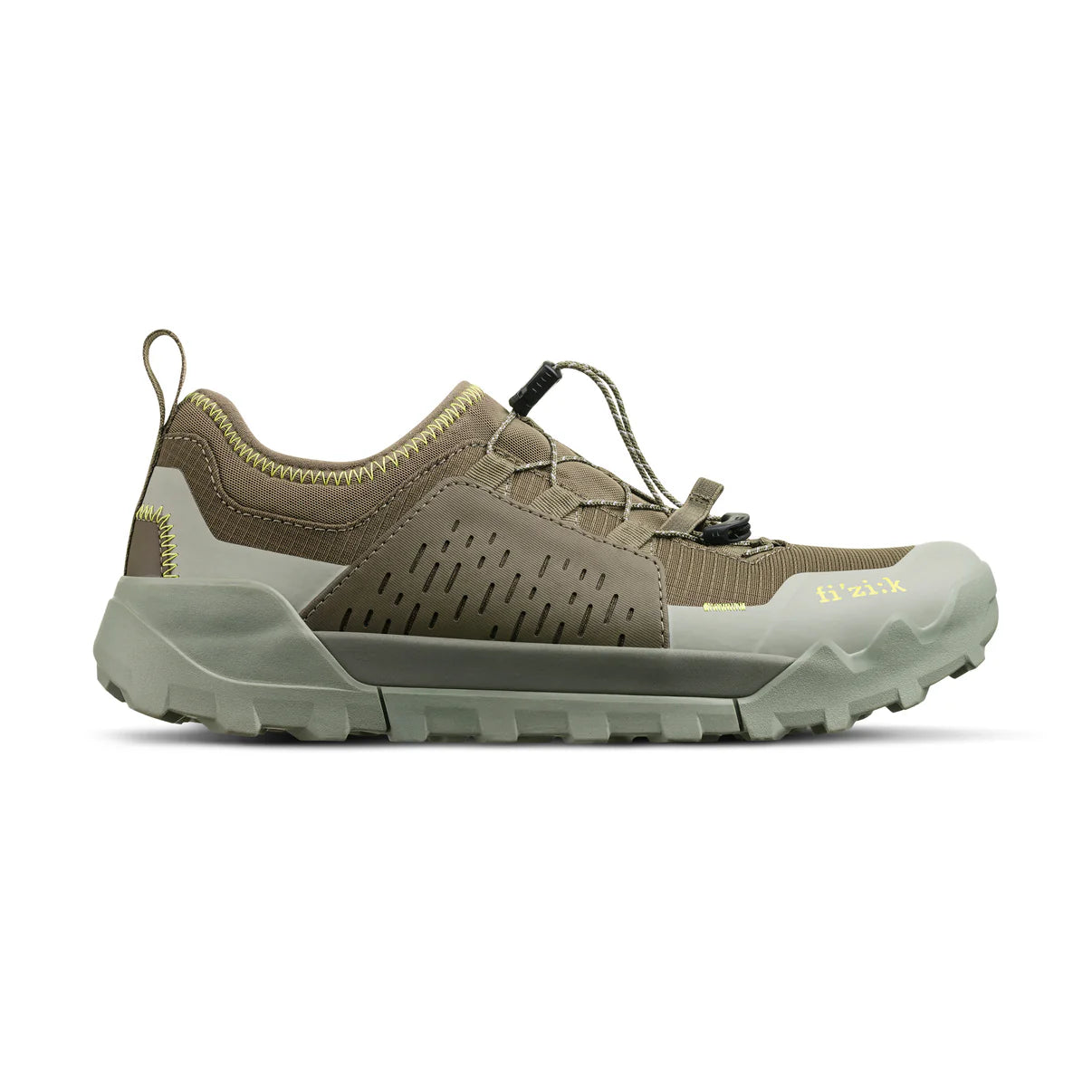 Zapatillas de BTT FIZIK TERRA ERGOLACE 2 FLAT Marrón/Verde