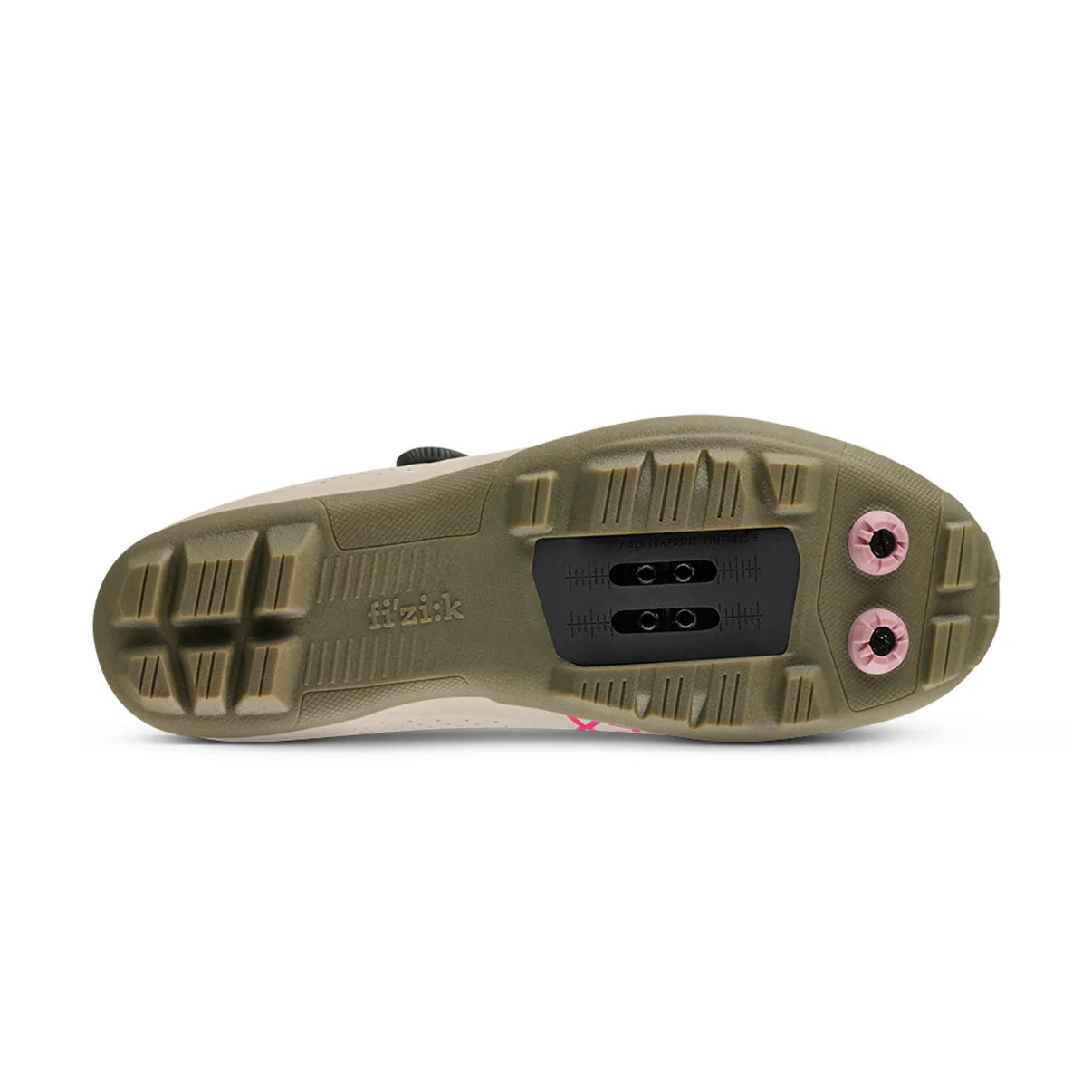 Zapatillas de BTT de invierno FIZIK TERRA ARTICA GTX X5, color beige/negro