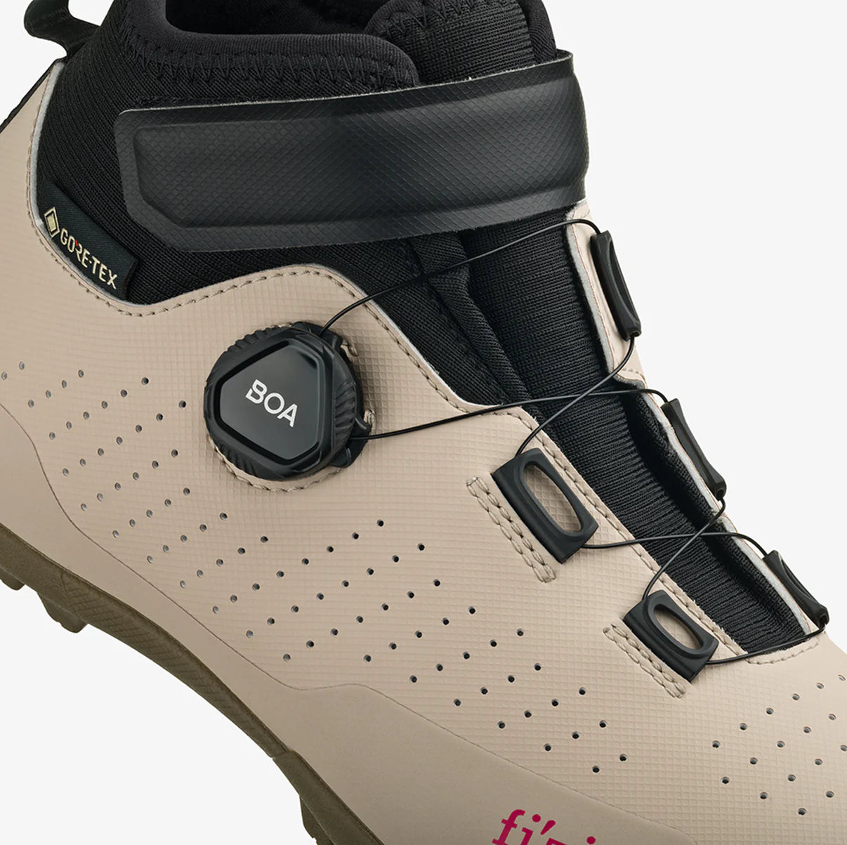 Zapatillas de BTT de invierno FIZIK TERRA ARTICA GTX X5, color beige/negro