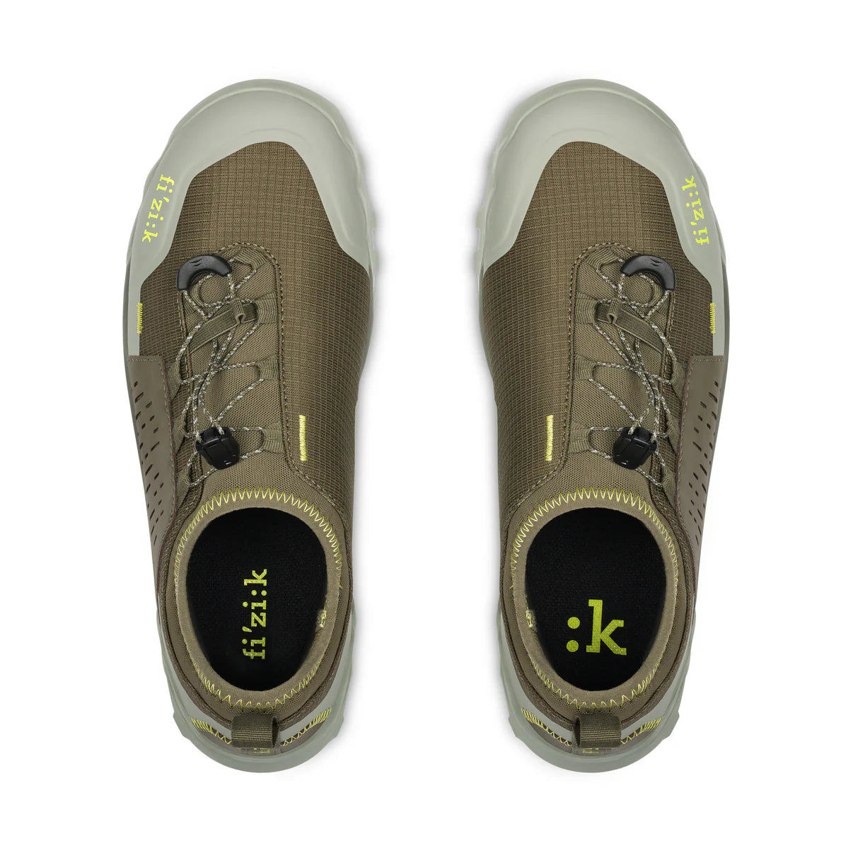 Zapatillas de BTT FIZIK TERRA ERGOLACE 2 Marrón/Verde