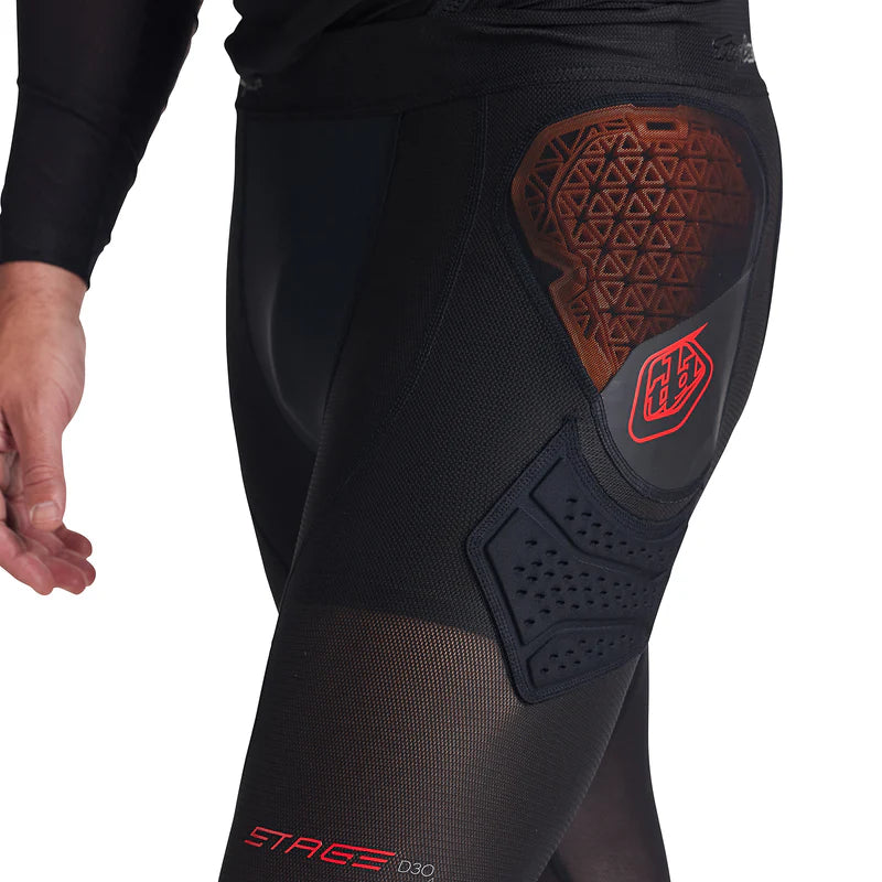 TROY LEE DESIGNS STAGE GHOST D3O Calzoncillos protectores Negro 2026