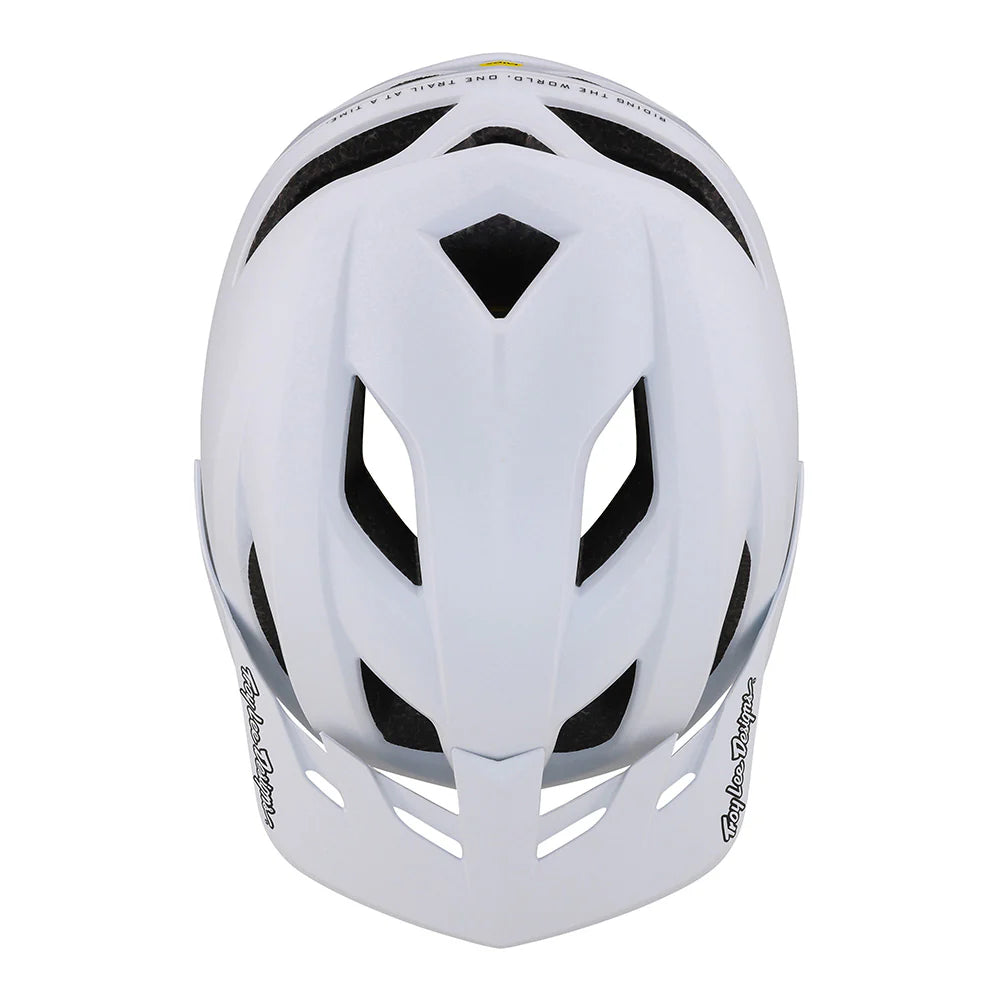 Casco MTB TROY LEE DESIGNS FLOWLINE ORBIT MIPS Blanco