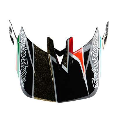 Casco de MTB TROY LEE DESIGNS D4 CARBON MIPS Frames Negro/Oro