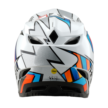 Casco MTB TROY LEE DESIGNS D4 COMPOSITE MIPS FRAMES Blanco/Gris