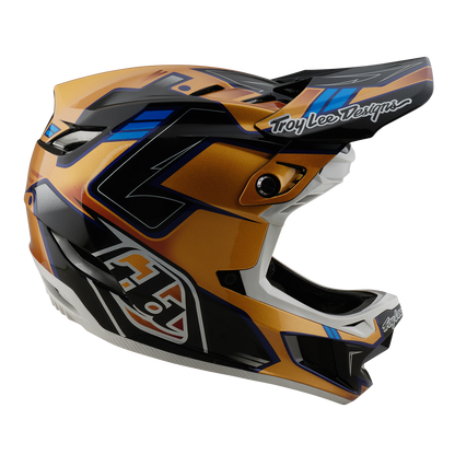 Casco MTB TROY LEE DESIGNS D4 COMPOSITE MIPS ROYALTY Negro/Oro