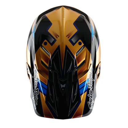 Casco MTB TROY LEE DESIGNS D4 COMPOSITE MIPS ROYALTY Negro/Oro
