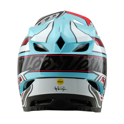 Casco MTB TROY LEE DESIGNS D4 POLYACRYLITE MIPS LINEAR Azul