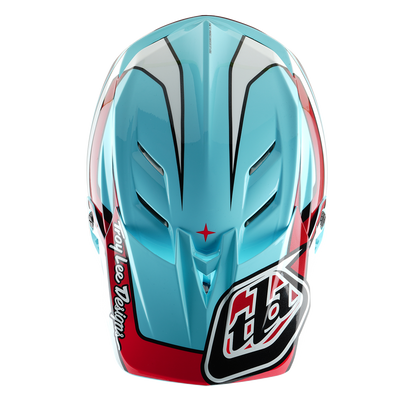 Casco MTB TROY LEE DESIGNS D4 POLYACRYLITE MIPS LINEAR Azul