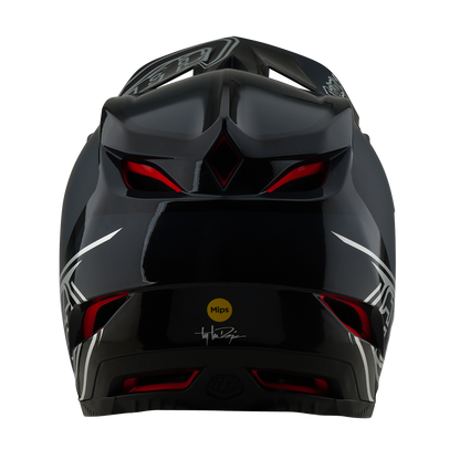 Casco MTB TROY LEE DESIGNS D4 POLYACRYLITE MIPS SHADOW Negro