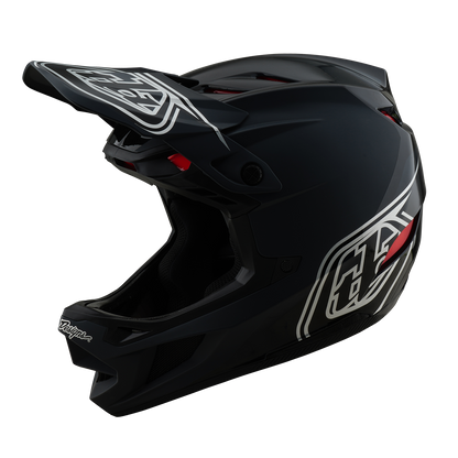 Casco MTB TROY LEE DESIGNS D4 POLYACRYLITE MIPS SHADOW Negro
