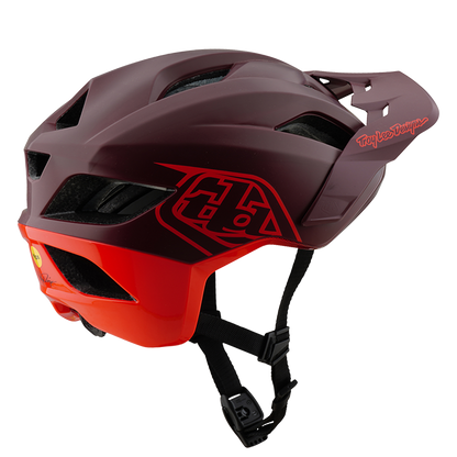 Casco de MTB TROY LEE DESIGNS FLOWLINE SE MIPS Burdeos/Rojo