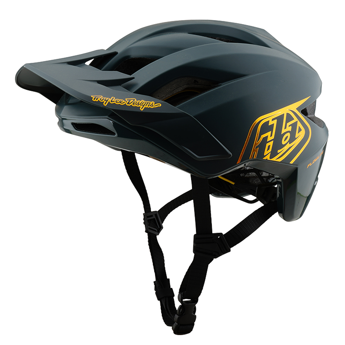 Casco MTB TROY LEE DESIGNS FLOWLINE POINT MIPS Gris/Amarillo 2025